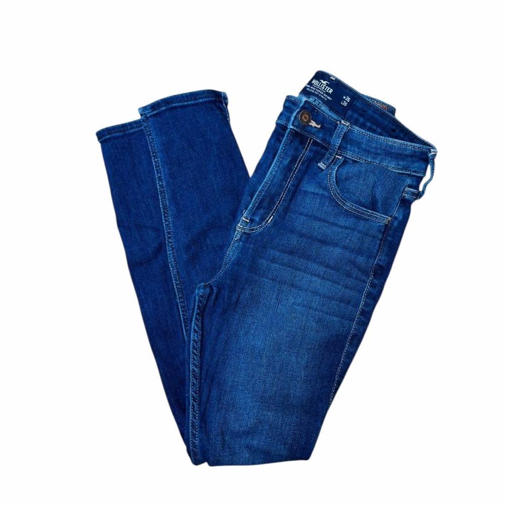 Hollister Women's Skinny Jeans - Blue